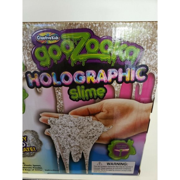 Creative Kids GooZooka Slime It's Slime Time Stretch Squeeze Glitter - Picture 6 of 7